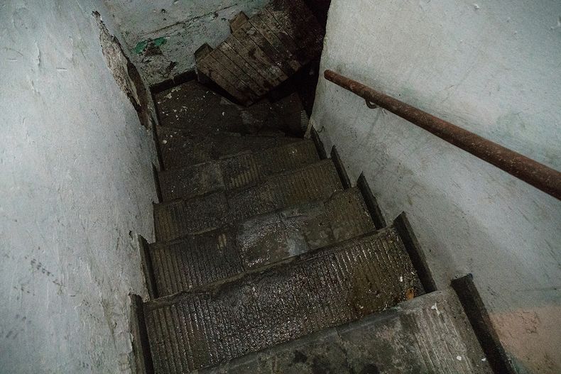 Sótanos inundados. 