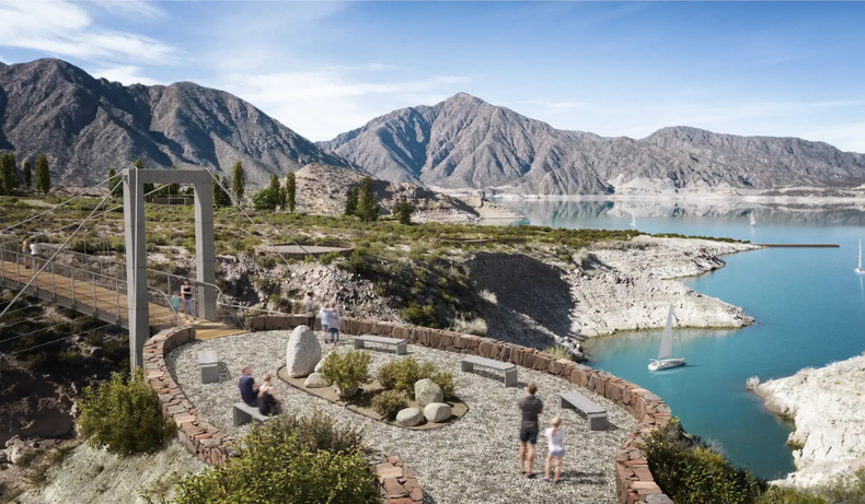 Arquitectura de montaña en Potrerillos: el proyecto ofrece un acceso exclusivo a la naturaleza.