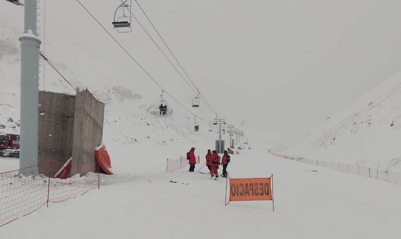 Nevada en Las Leñas (Foto José Mayorga).