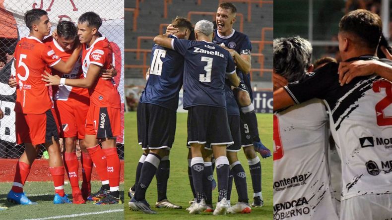 Los tres cuadros de Mendoza buscan ser protagonistas en la dura Primera Nacional.