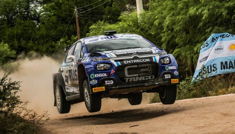 Marcos Ligato uno de los protagonistas del Rally de Argentina.