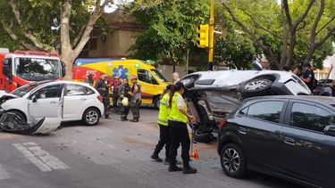 El accidente vial ocurrió en Suipacha y Martínez de Rosas El accidente vial ocurrió en Suipacha y Martínez de Rosas