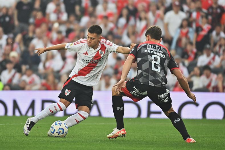Los de River impusieron su fútbol.