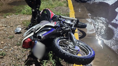 Guaymallén: un trágico accidente en solitario dejó un motociclista muerto Guaymallén: un trágico accidente en solitario dejó un motociclista muerto