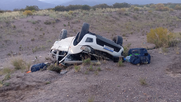 Murió un hombre tras un vuelco en la Ruta 40, a la altura de San Carlos Murió un hombre tras un vuelco en la Ruta 40, a la altura de San Carlos