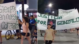La familia del joven que fue atropellado pidió Justicia en una nueva manifestación