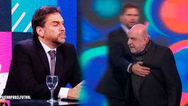 Duro cruce entre Pagani y Distasio en la TV.