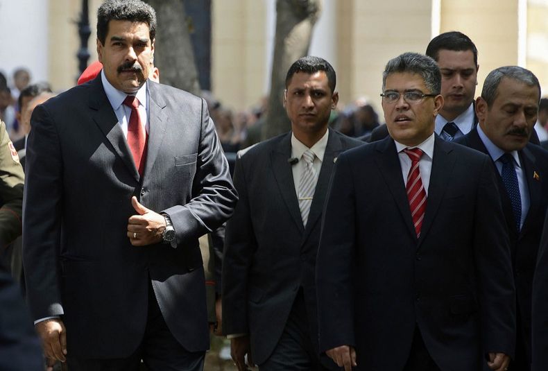 Nicolas Maduro y Elías Jaua
