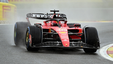 Charles Leclerc aprovechó su momento.