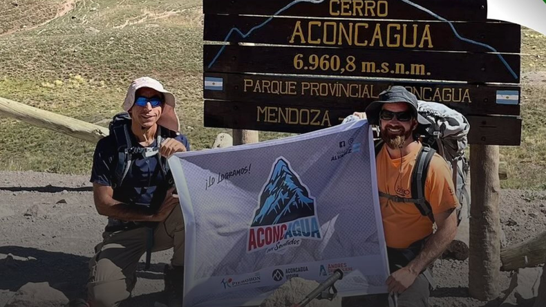 De General Alvear a la cima del Aconcagua: comienza la aventura de Walter Álvarez, el deportista no vidente que busca hacer historia