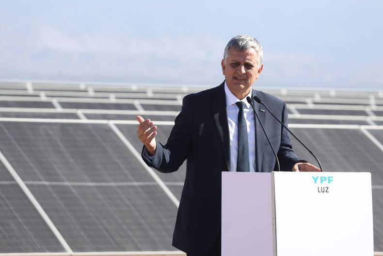 Horacio Marín inauguró El Quemado y destacó el crecimiento renovable de YPF en Argentina