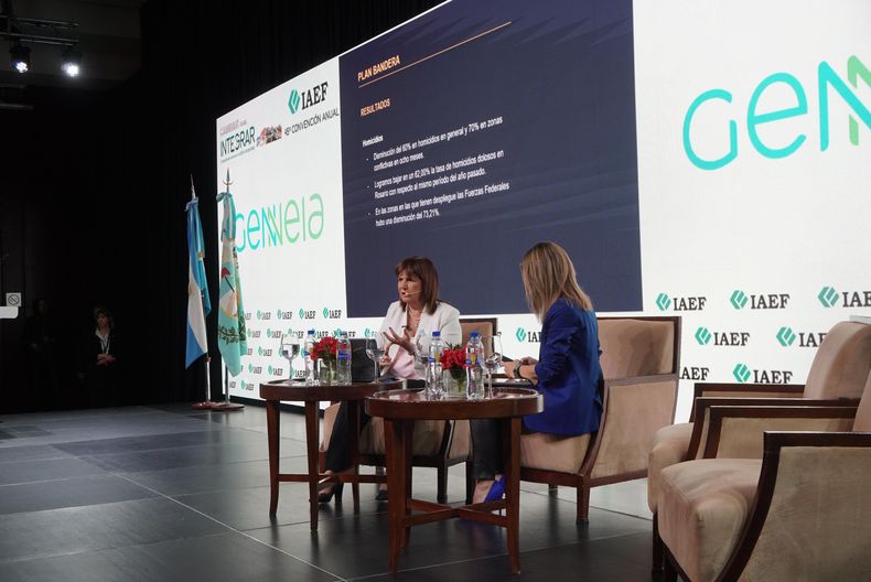 La ministra de Seguridad, Patricia Bullrich, habló sobre las protestas en CABA y la represión en la marcha de jubilados.