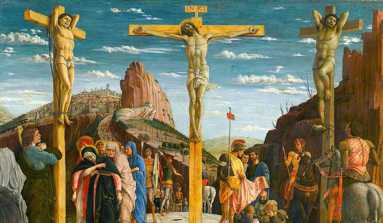 Viernes Santo: se recuerda la crucifixión de Jesucristo. (Pintura de Andrea Mantegna) Viernes Santo: se recuerda la crucifixión de Jesucristo. (Pintura de Andrea Mantegna)