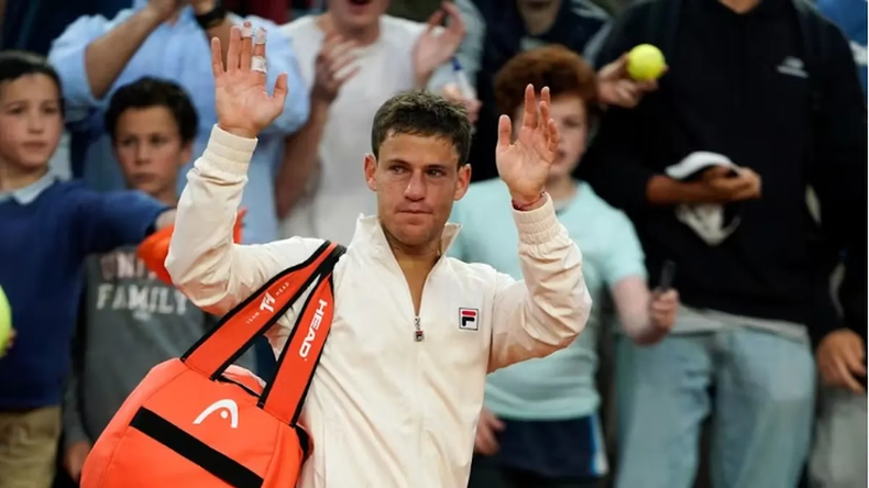 Diego Schwartzman no llegó el cuadro principal.
