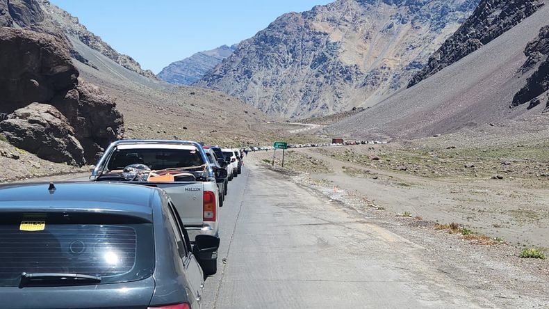 Cómo está el Paso Internacional Los Libertadores.