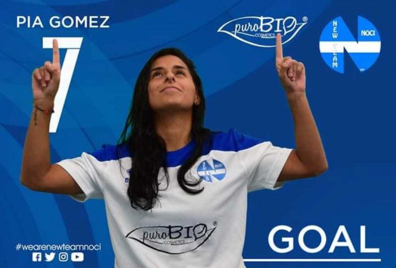 20 María Píaz Gómez elegida como la mejor jugadora argentina en el exterior. Lunes 26 04 20