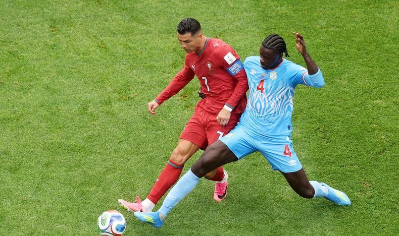 Cristiano Ronaldo busca su primer gol en la Copa Mundial de Fútbol de 2026. Cristiano Ronaldo busca su primer gol en la Copa Mundial de Fútbol de 2026.