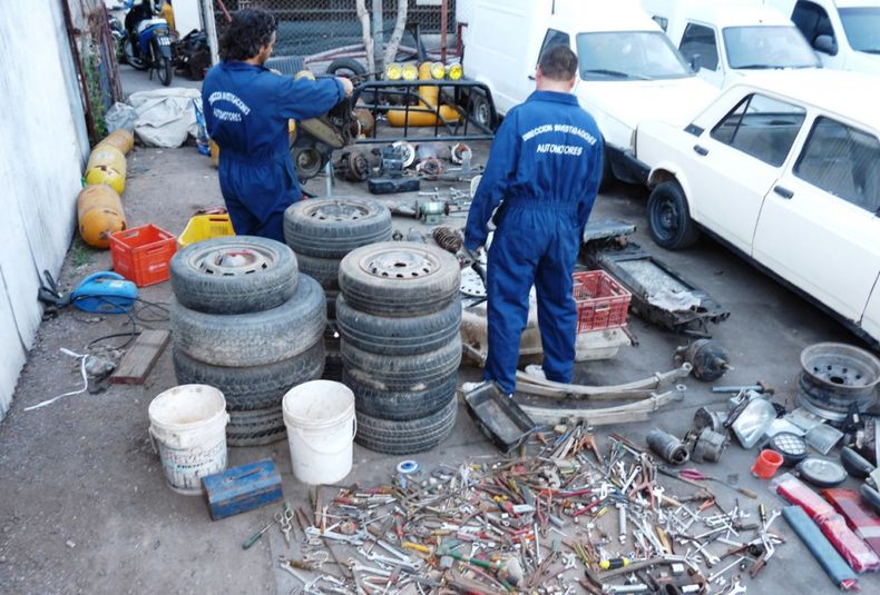 Secuestro de autopartes