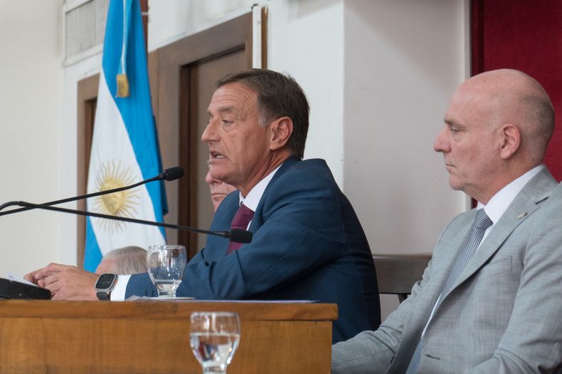 Rodolfo Suarez anunció cambios en la Justicia de Mendoza.