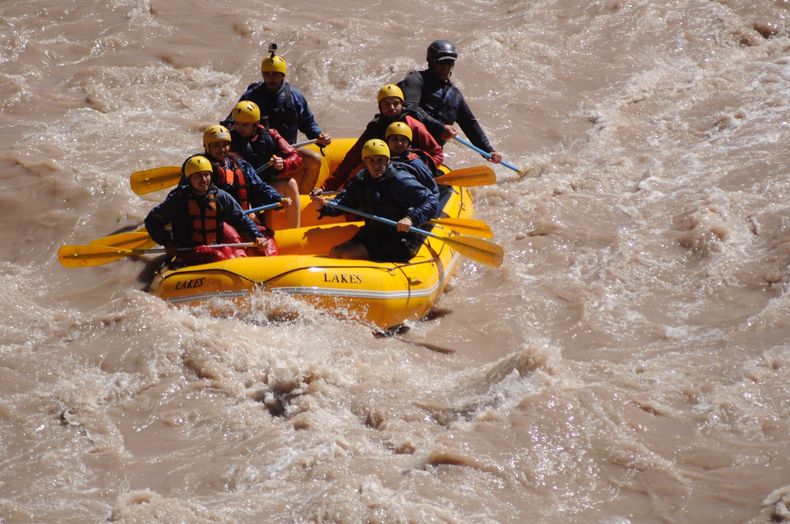 ¿Dónde hacer rafting en Mendoza?