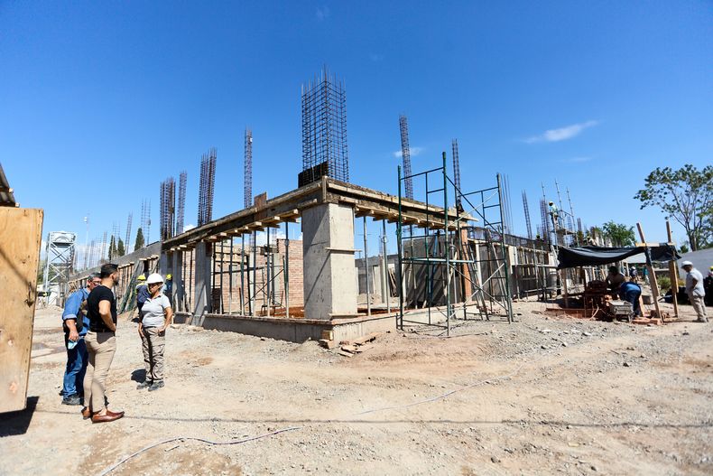 Avanzan las obras de remodelación del nuevo Hospital Gailhac.