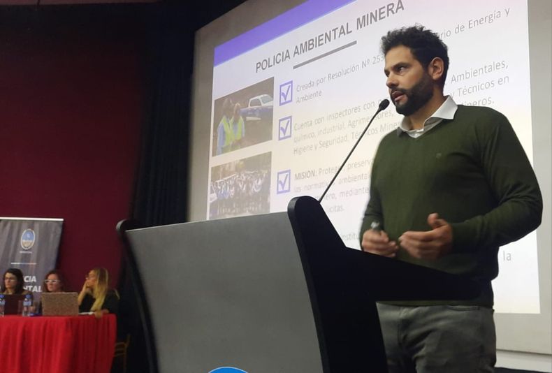 El director de Protección Ambiental de Mendoza Leonardo Fernández.