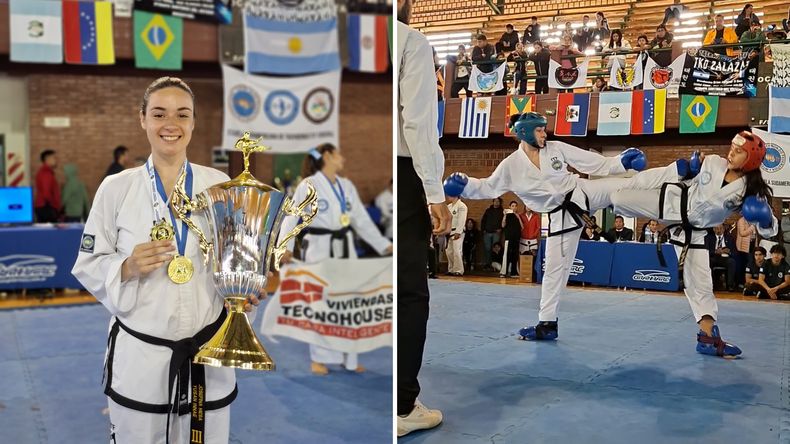 El Taekwondo siempre protagonista para Mendoza.