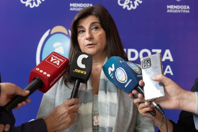 La presidenta del Emetur, Gabriela Testa