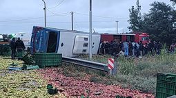 Accidente vial en General Alvear.