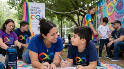 En el Día del Orgullo Autista, Daiana cuenta cómo el diagnóstico la ayudó a comprenderse, así como a acompañar a su hijo.