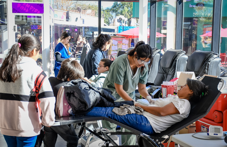 Este miércoles 4, colecta de sangre en Guaymallén