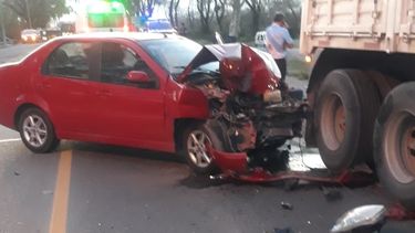 Accidente vial en Cañada Seca deja a una menor con graves lesiones.