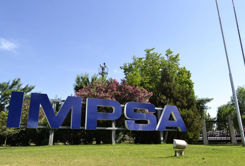 La planta de Impsa sobre el carril Rodríguez Peña.
