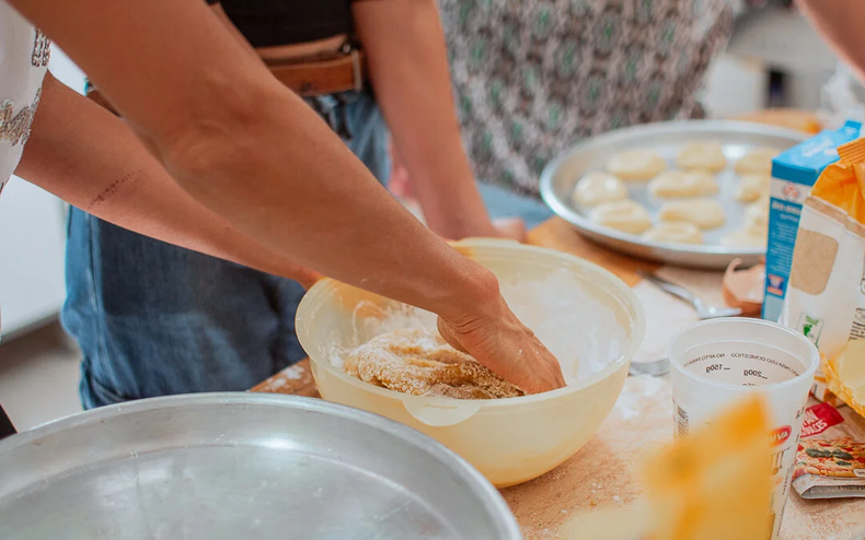 Taller saludable de cocina en Tupungato.