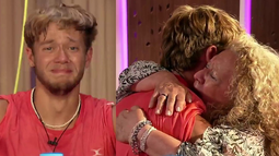 Gran Hermano: desagarrador llanto de Nacho al recibir a su familia.