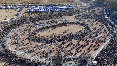 San Rafael vivió una multitudinaria fiesta patria con más de 1.000 bailarines en el Pericón San Rafael vivió una multitudinaria fiesta patria con más de 1.000 bailarines en el Pericón