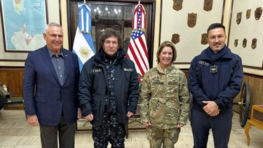 Milei se reunió en Ushuaia con Richardson para afianzar la alianza con EEUU.