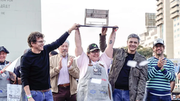 La Campeona Federal del Asado se instaló y cocina en Mendoza