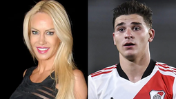 Julián Álvarez y Luciana Salazar, ¿enamorados?