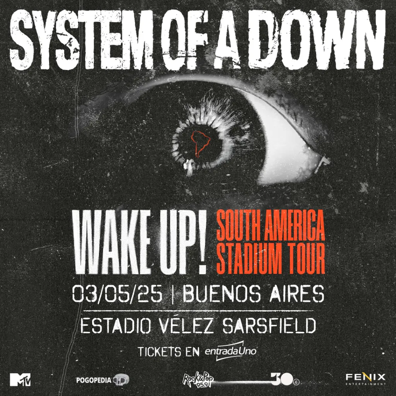 Cómo sacar entradas para System of a Down en Argentina 