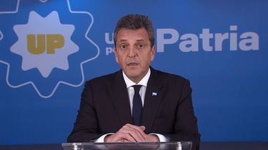 Sergio Massa anunció que compensarán a los comercios saqueados.