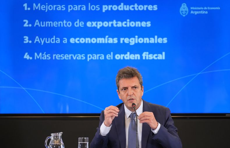 Massa anunció un nuevo dólar de $200.