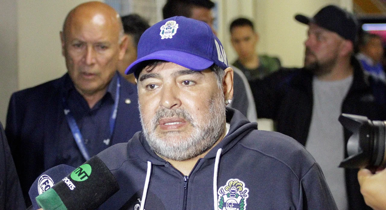 Diego Maradona.