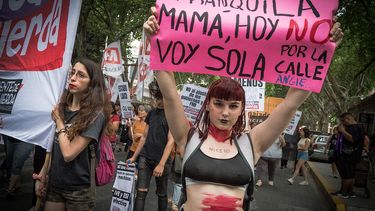 Marcha 25N en Mendoza: Seguimos luchando por las que ya no están