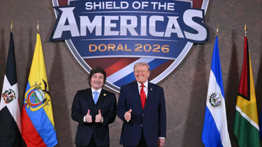 Javier Milei y Donald Trump. Javier Milei y Donald Trump.