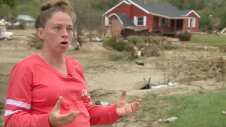 Una embarazada pudo sobrevivir a una inundación por ocho horas gracias a un colchón