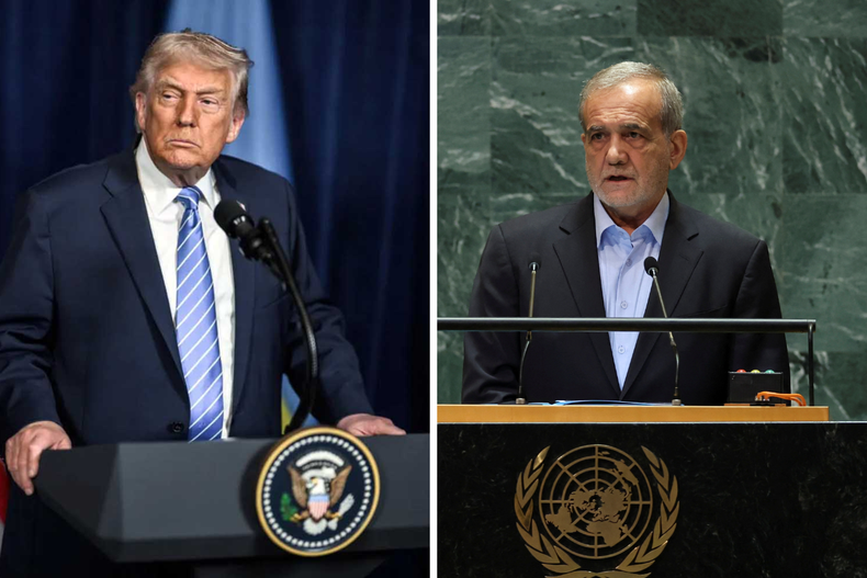 Donald Trump y Masoud Pezeshkian, los presidentes Estados Unidos e Irán (respectivamente) firmaron el Memorandum de Entendimiento el miércoles 17 de junio.