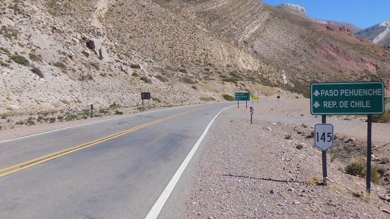 Paso Pehuenche.