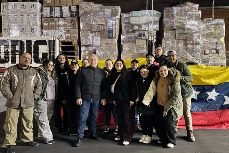 Más de 700 cajas y seis pallets: la masiva respuesta de Mendoza para asistir a las víctimas de los terremotos en Venezuela.