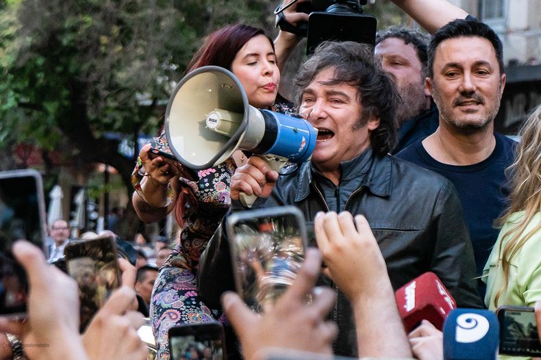 Última visita de Javier Milei en Mendoza.